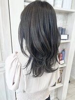 キャアリー(Caary)&nbsp;福山市美容室Caary 暗髪透明感！！赤み除去☆アイスブルージュ