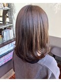 ミディアムレイヤースタイル