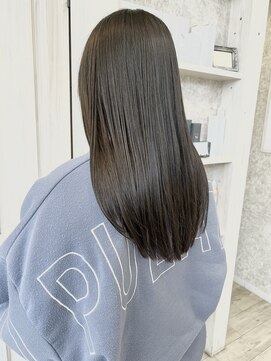 キャアリー(Caary) 福山市美容室Caary 暗髪☆艶髪☆ さらつや厚みロングヘア