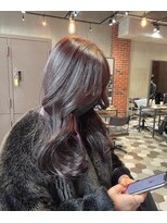 シェノン 梅田(CHAINON)&nbsp;小顔カット×ラベンダーカラー×くびれヘア