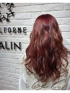 ヘア スパ ビューティー エールフォルム(HAIR SPA BEAUTY YELLFORME) ベリーベリーピンクベージュ