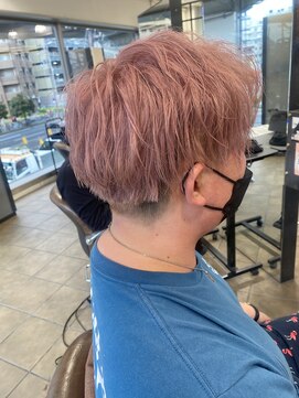 ソワンドゥブレス 瓜破店(soin de brace) ピンクベージュ