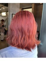 ブレイブ ヘアデザイン(BRaeVE hair design) ピンクオレンジ