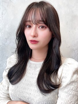 アフロート ルヴア(AFLOAT RUVUA) るなstyle ゆるふわくびれヘア 20代30代40代 韓国風ヘア