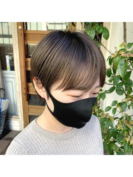 ボアップ 京橋店(boappu) #オリーブベージュ#イルミナカラー#赤み消し#カーキベージュ