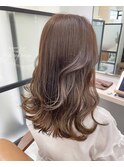 【梅田】ブリーチ1回ありのミルクティーベージュ