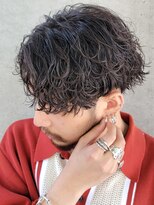 フィフス 原宿(fifth) 韓国メンズセンターパート波巻きパーマツイストスパイラルパーマ