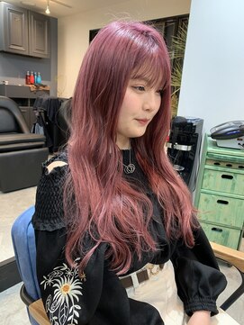 アソビセカンド 原宿(ASOBI 2nd) ロング/ピンクベージュ