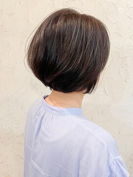 フロール(Flor) 【flor 戸塚】*大人ショートボブ+オリーブブラウン*