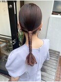 ヘアアレンジお客様スタイル