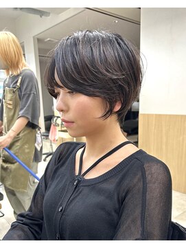 サンドエス 銀座(sand S) パーマショート大人可愛い20代30代40代似合わせカット