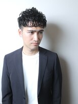 ラヴィ 千葉中央店(LAVIE)&nbsp;波巻き/マッシュパーマ/ウルフ/ハイライト＜理容室＞千葉/メンズ