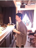 ショートバングウルフスタイル