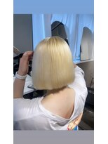 セレーネヘアー オオサカ 心斎橋店(Selene hair OSAKA) blond color