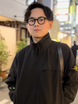 アッドバイケーツー 心斎橋(add by k-two Men's) 軽めツイストスパイラルパーマ×かき上げスタイル★攻めたカジュ