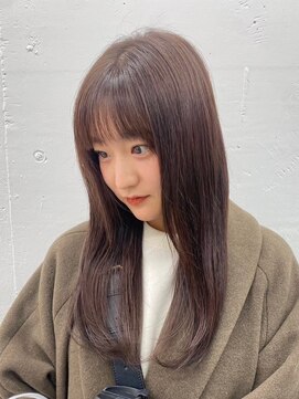 ジルスタジオ(JILL STUDIO) 丸みロング/ショコラブラウン