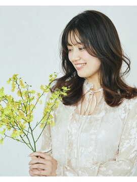 ユウヘアー 石川橋店(U Hair) レイヤースタイル/ミディアムレイヤー/つや髪