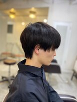 ソイクフ 四条大宮店(SOY-KUFU)&nbsp;【soy-kufu】MEN'S HAIRアッシュブラックカルマパーマ