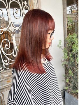 ノラ(Nora) ＊暖色ベースの裾カラー＊