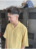 刈り上げ×カジュアル メンズショート