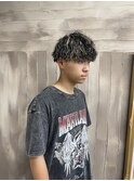 パーマとハイライトはめちゃイケ