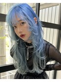 10代20代30代韓国風ハッシュカットレイヤーカット