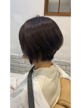 ミルク(MILK) 大人ショートボブ×アッシュベージュ 30代40代50代