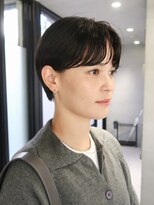 フィルムス 田町芝浦(FILMS) ミニウルフレイヤーカット顔周りカット前髪カットショート/田町