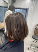【Lomalia青山】極細ハイライトで赤味消し/グレージュカラー