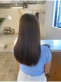 ナチュラルストレートヘア