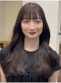 前髪フルバング