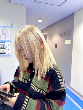 ヴァイス 新宿店(VAICE) 新宿/ブリーチ/ハイトーン/デザインカラー
