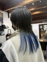 ラックセカンドスペース(LUCK 2nd SPACE)&nbsp;ロングウルフ×ブルー