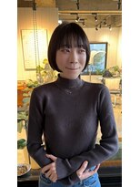 ハー(her)&nbsp;ミニボブ×アッシュグレージュ｜her都立大学