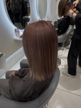 アース 津田沼店(HAIR&MAKE EARTH) ペールピンクカラー