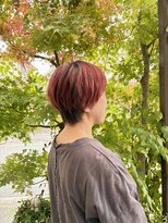 ペスカケイクリエイティブ(PESCA K-CREATIVE)&nbsp;秋映えレッド×大人ショート