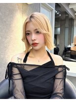 ロンドアヴァントゥス 池袋(Lond aventus)&nbsp;韓国レイヤー/韓国風/ボブ/髪質改善/黒髪/ブリーチなし〔池袋〕