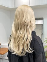 ミーム 原宿 表参道(meme) ◎ブロンドハイトーンカラーデザインカラーアンブレラカラー金髪