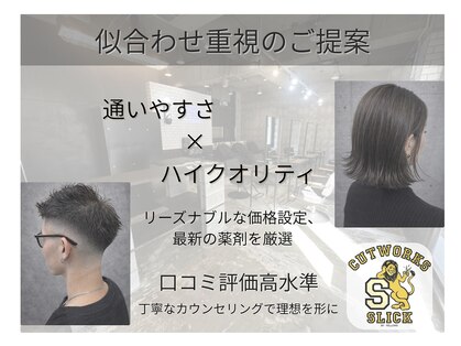 カットワークススリックバイフェローズ(CUT WORKS SLICK by fellows)の写真