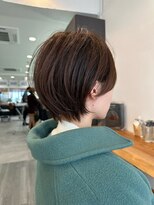 ビューエヒメ(VIEW EHIME)&nbsp;20代30代40代小顔くすみベージュマッシュショート