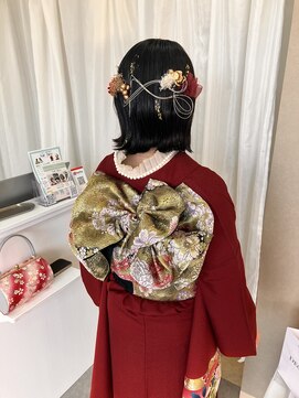 ヘアビジュー(hair bijou) ボブストレート
