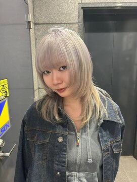 フェイス 石川町 (FACE) 透明感ハイトーン×柔らかレイヤースタイル