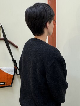 ヒントステーション フォーメンズ(HINTSTATION for Men's) 〈浅草 半個室〉メンズナチュラル刈り上げなしショート