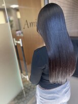 アミリー 成田東町店(Amily) 髪質改善トリートメント艶髪ツヤ感パサツキ広がり潤艶ストレート