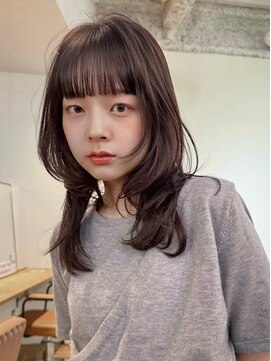マルケ ドゥ マッシュ(MaruQuee de mashu) 透明感カラー顔まわりレイヤーカット