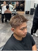 メンズ刈り上げショート/ベージュカラー【町田駅/町田MEN'S】
