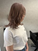 ニコ サガ(NIKO Saga)&nbsp;佐賀市/大人かわいいハッシュカット/レイヤーカット/寒色カラー