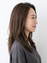 と和 巣鴨&nbsp;【30代】くびれミディアム×かき上げノーバング×ナチュラル