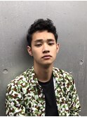 《MANON》ツーブロックワイルドアップバング×くせ毛風パーマ