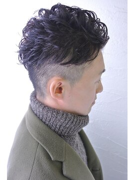 ムーンジェジェ(moon jeje) 雰囲気抜群！リバースパーマ×タートルネック★  藤原